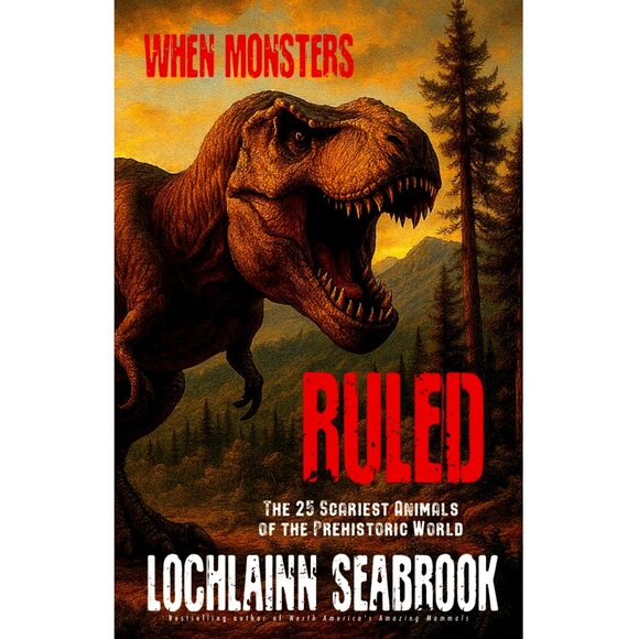When Monsters Ruled:The 25 Scariest Animals of the Prehistoric World Paperback - Picture 1 of 2